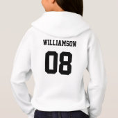 Custom Volleyball Team Name Club Hoodie (Rückseite)