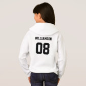 Custom Volleyball Team Name Club Hoodie (Schwarz voll)