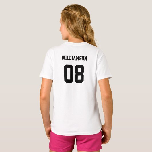 Custom Volleyball Team Name Club T-Shirt (Schwarz voll)