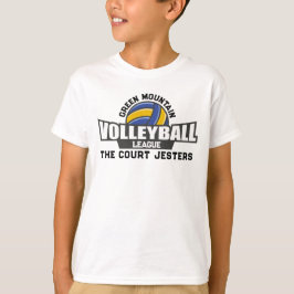 Custom Volleyball Team Name Club T-Shirt