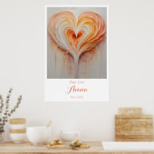 Custom Wall Art mit Name und Sonderdatum Poster (Küche)