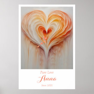 Custom Wall Art mit Name und Sonderdatum Poster