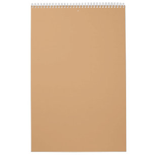 Custom Wall Calendar - Minimalistischer warmer San Kalender