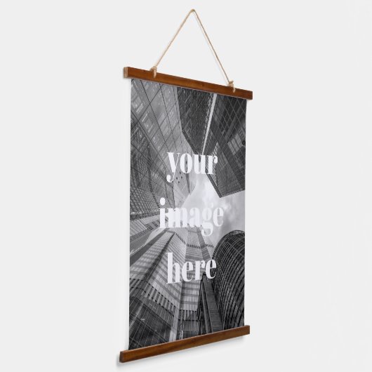 Custom Wandteppich Mit Holzrahmen (Gewinkelt)