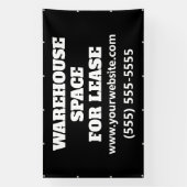 Custom Warehouse Space Lease Banner (Vertikal)