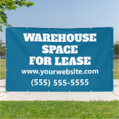 Custom Warehouse Space Lease Banner (Außenbereich)