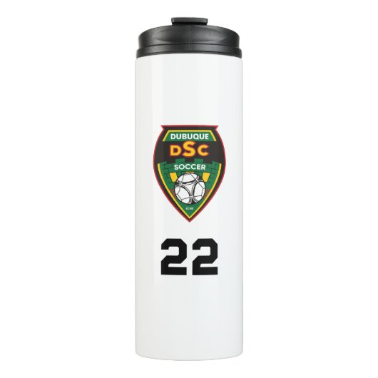 Custom Water Bottle Thermosbecher (Vorderseite)