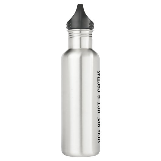 Custom Water Bottle with - Personalized Water Bot Edelstahlflasche (Links)
