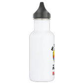 Custom - Water Flasche (18 oz) Edelstahlflasche (Links)