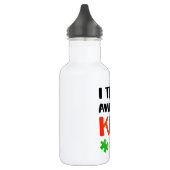 Custom - Water Flasche (18 oz) Edelstahlflasche (Links)