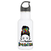 Custom - Water Flasche (18 oz) Edelstahlflasche (Vorderseite)