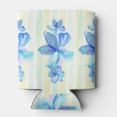 Custom Watercolor Floral Dosenkühler (Rückseite)
