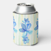 Custom Watercolor Floral Dosenkühler (Kanne Rückseite)