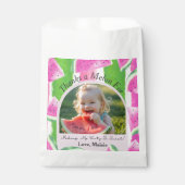 Custom Watermelon Foto Bevorzugung Bags Geschenktütchen (Vorderseite)