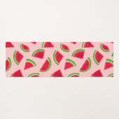 Custom Watermelon Slice Pattern Yogamatte (Rückseite (Horizontal))