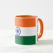 Custom We Love India Personalized Heritage Mug Tasse (VorderseiteRechts)