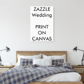 Custom Wedding 24"x36" Leinwand Foto Wand an Wand (Insitu (Schlafzimmer))