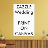 Custom Wedding 24"x36" Leinwand Foto Wand an Wand (Insitu (Wohnzimmer))