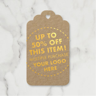 Custom Wedding 50% Rabatt für Bulk kaufen Gold Geschenkanhänger