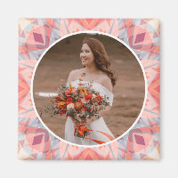 Custom Wedding Anniversary Pink Star Foto Geschenk