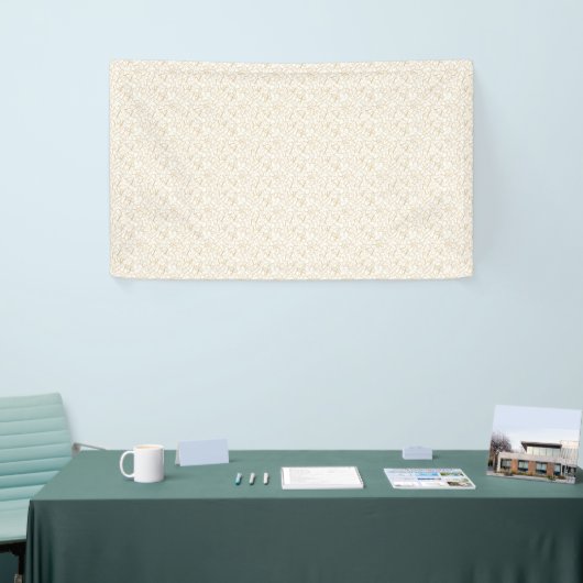 Custom Wedding Banner | Elegante Gold Lines (Messeveranstaltung)