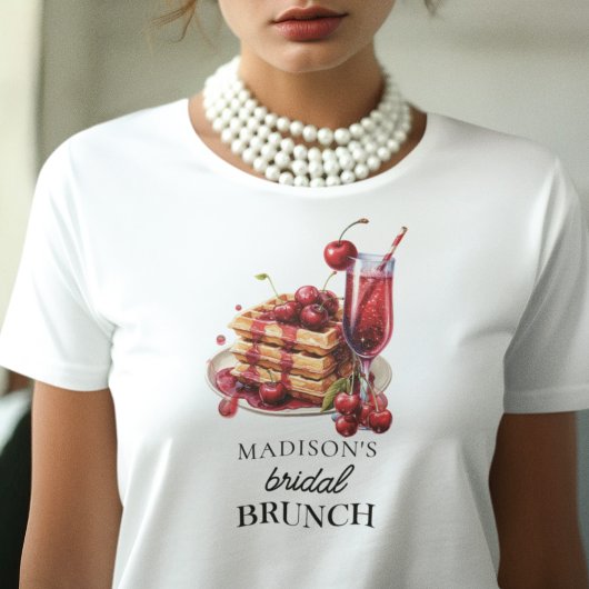 Custom Wedding Bridal Shower Party-Apparel T-Shirt