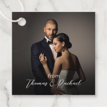 Custom Wedding Bridge and Groom Foto Vielen Dank