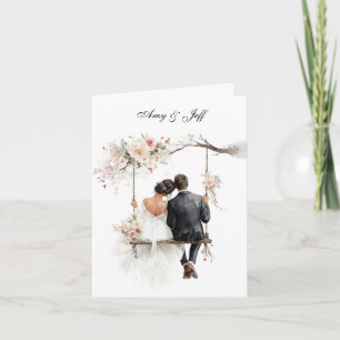 Custom Wedding Card Karte