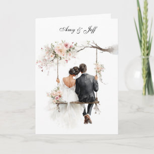 Custom Wedding Card Karte