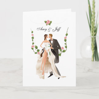 Custom Wedding Card Karte