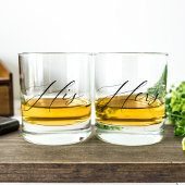 Custom Wedding Couple Whiskyglas