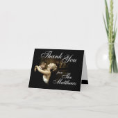 Custom Wedding danke Ihnen Foto Card (Vorderseite)