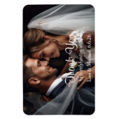 Custom Wedding Danke Magnet (Vertikal)
