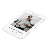 Custom Wedding Dankeschön Foto Magnet (Linke Seite)