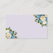 Custom Wedding Empfang Enclosure Card Begleitkarte (Rückseite)