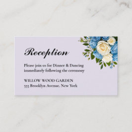 Custom Wedding Empfang Enclosure Card Begleitkarte