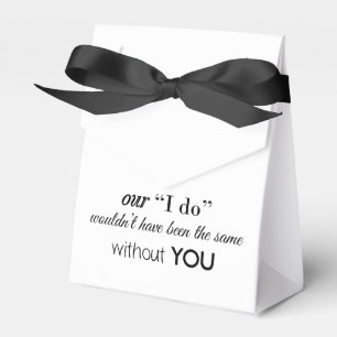 Custom Wedding Favor Box Geschenkschachtel