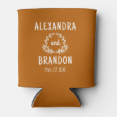 Custom Wedding Favor Dosenkühler (Vorderseite)