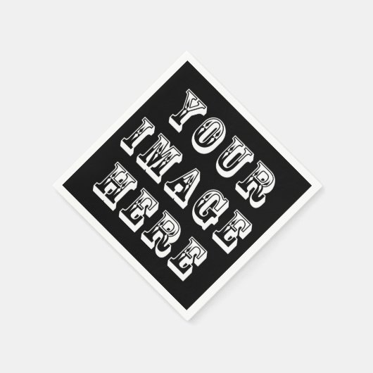 Custom Wedding Favor Serviette (Ecke)