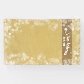 Custom Wedding Foto Booth Backdrop Mr & Mrs. Banner (Horizontal)