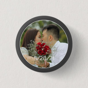 Custom Wedding Foto Button