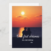 Custom Wedding Foto geklappt Danke Karte (Vorne/Hinten)