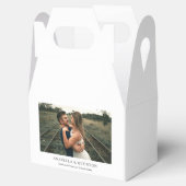Custom Wedding Foto Geschenkschachtel (Geöffnet)