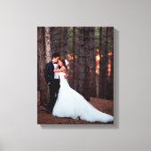 Custom Wedding Foto Leinwand Print (Vorderseite)