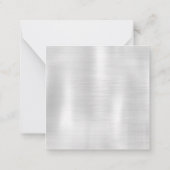Custom Wedding Foto Liebe & Dankeschön Karte (Rückseite)