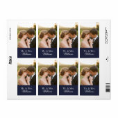 Custom Wedding Foto Monogram (Vorne)