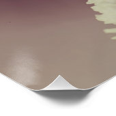 Custom Wedding Foto Personalisiert Art Print Poster (Ecke)