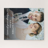 Custom Wedding Foto Puzzle (Horizontal)