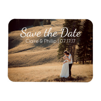 Custom Wedding Foto | SAVE THE DATE Magnet