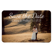 Custom Wedding Foto | SAVE THE DATE Magnet (Horizontal)